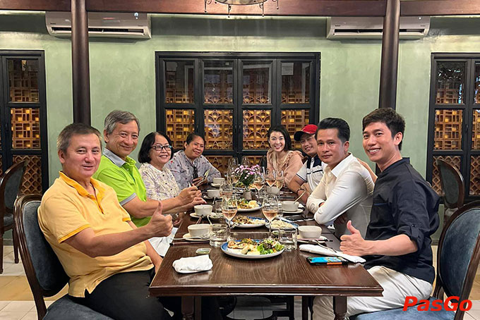 Nhà hàng đã trở thành địa điểm quen thuộc cho nhiều cuộc sum vầy hội ngộ
