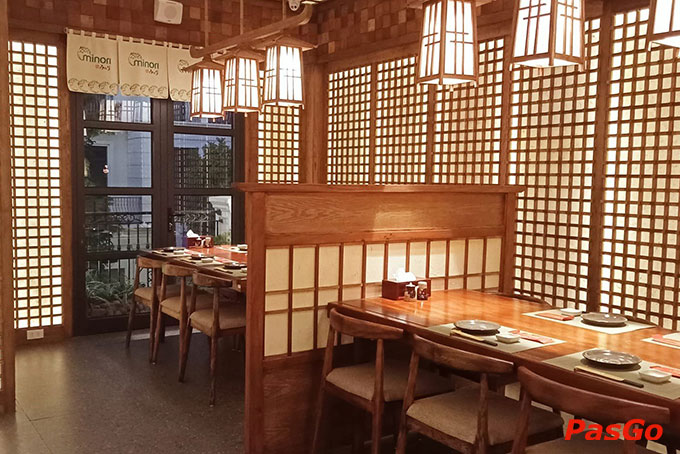 Với kiến trúc mang đậm chất Nhật Bản, không gian tại Minori hứa hẹn sẽ mang đến những trải nghiệm vô cùng độc đáo cho thực khách