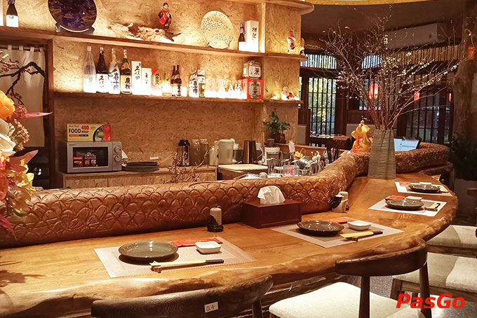 Với kiến trúc mang đậm chất Nhật Bản, không gian tại Minori hứa hẹn sẽ mang đến những trải nghiệm vô cùng độc đáo cho thực khách