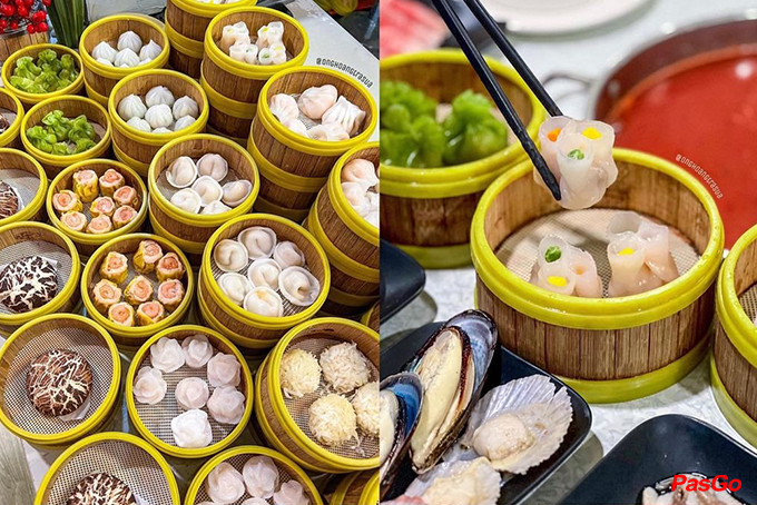  Tại Xiexie, thực đơn đa dạng, phong phú phù hợp với khẩu vị của khách hàng dù là khó tính nhất