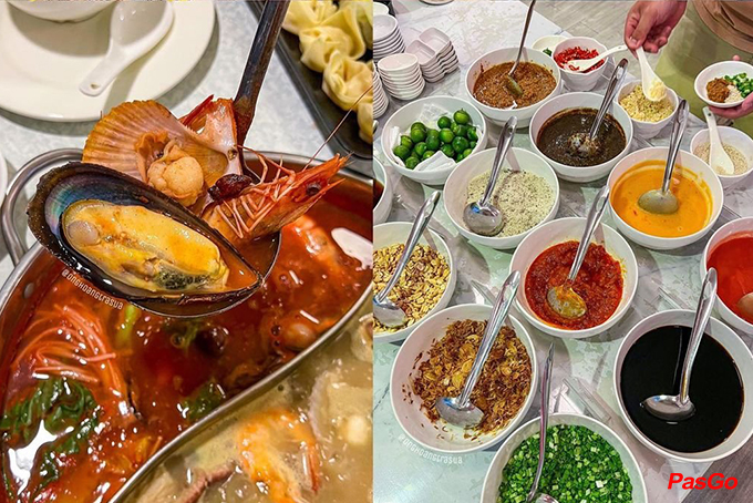  Tại Xiexie, thực đơn đa dạng, phong phú phù hợp với khẩu vị của khách hàng dù là khó tính nhất