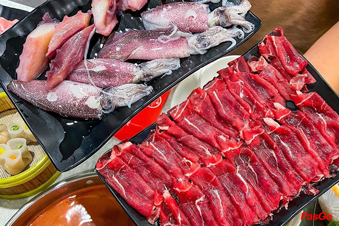  Tại Xiexie, thực đơn đa dạng, phong phú phù hợp với khẩu vị của khách hàng dù là khó tính nhất