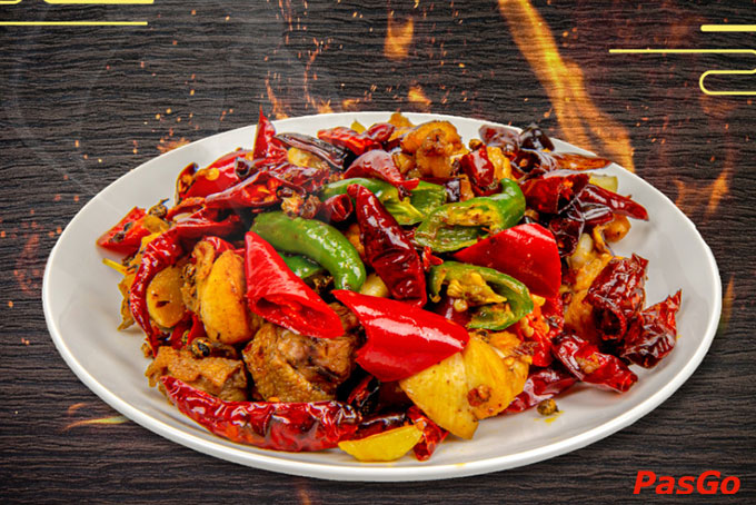 Menu đa dạng các món ăn cho khách hàng lựa chọn, các món ăn có đủ các hương vị từ cay đến không cay