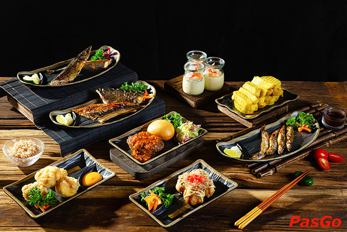 Saju Sushi & BBQ nổi tiếng với Sashimi và Sushi đa dạng tươi ngon