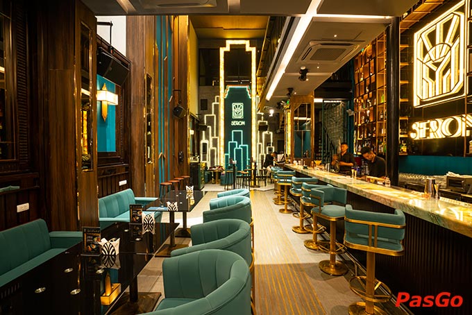 Nhà hàng Seron Bistro & Lounge tọa lạc tại số 40 đường Triệu Việt Vương, P. Nguyễn Du, Q. Hai Bà Trưng