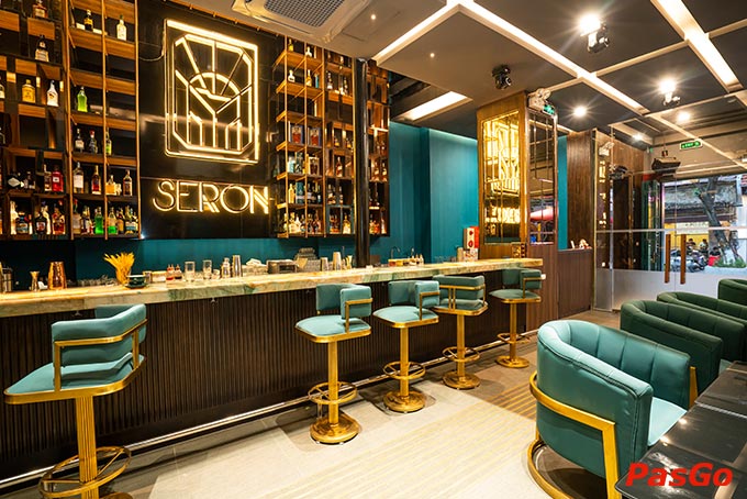 Nhà hàng Seron Bistro & Lounge tọa lạc tại số 40 đường Triệu Việt Vương, P. Nguyễn Du, Q. Hai Bà Trưng