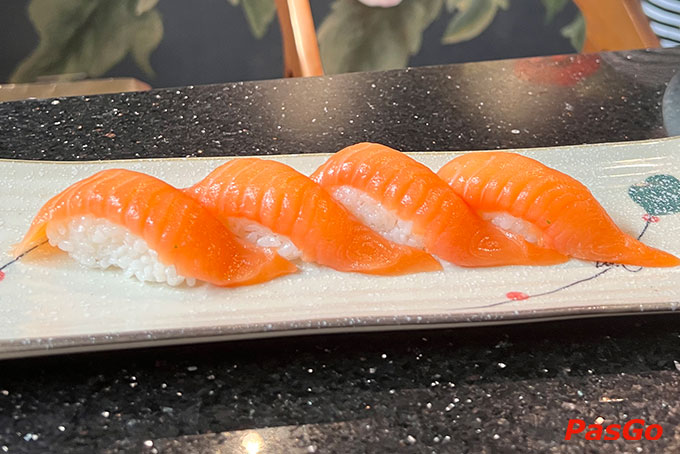 Các món ăn ở Shiba Sushi luôn đảm bảo tươi ngon khi đến với thực khách