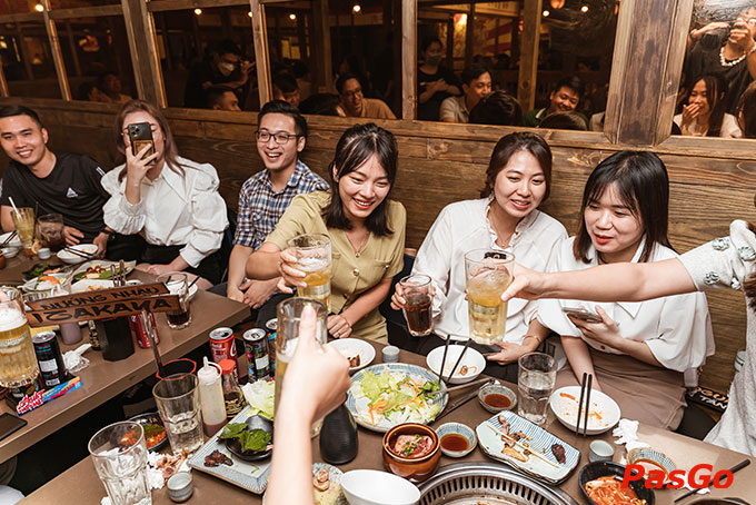 Shogun Triệu Việt Vương phù hợp với những buổi hẹn hò lãng mạn với người thương, hay bữa tiệc sum vầy gia đình đầm ấm