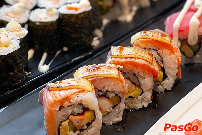 Tại Sushi in Sushi mỗi món ăn được đặt vào đó bao đam mê và tâm huyết của người đầu bếp dạn dày kinh nghiệm