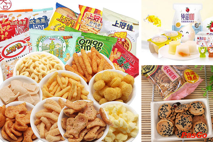 Top 5 nguồn hàng đồ ăn vặt nội địa Trung Quốc chất lượng - Đặt hàng Trung  Quốc Chuyên nghiệp