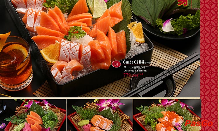 Từ những lát cá tươi sống, món Sashimi trở nên hấp dẫn hơn bao giờ hết qua đôi bàn tay người đầu bếp với các bày biện, trang trí cầu kỳ, bắt mắt đến mức được nâng tầm lên trở thành nghệ thuật
