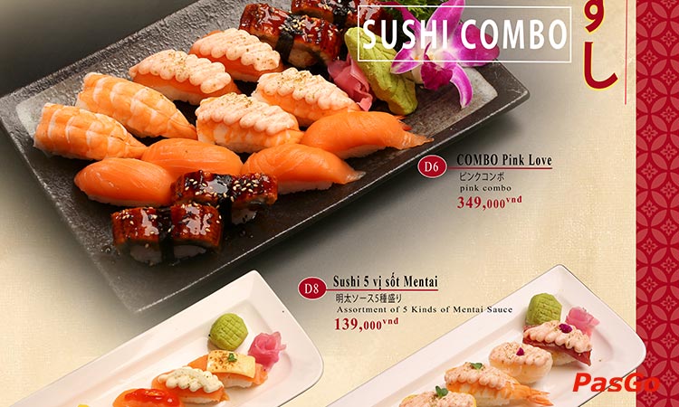 Tại nhà hàng Taiyo Sushi & BBQ Út Tịch các được chế biến tinh tế với các nguyên liệu tươi ngon, và được lựa chọn kỹ càng