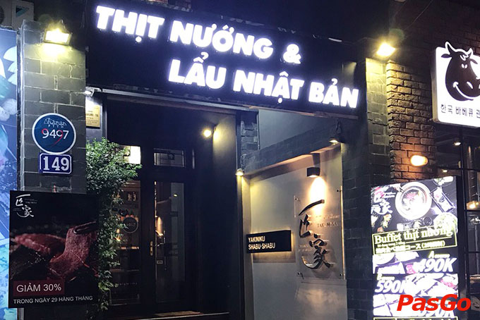 Nhà hàng Takumi-ya Bùi Thị Xuân 11