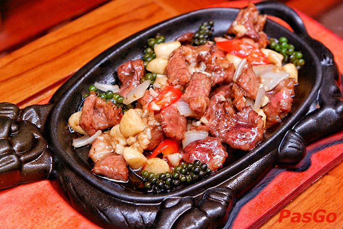 Bò cháy tiêu xanh thơm ngon, lạ miệng giàu dinh dưỡng