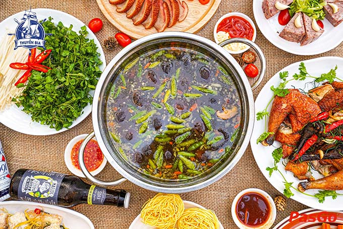 Đến Thuyền Bia thưởng thức bia ngon, mồi xịn bạn nhé