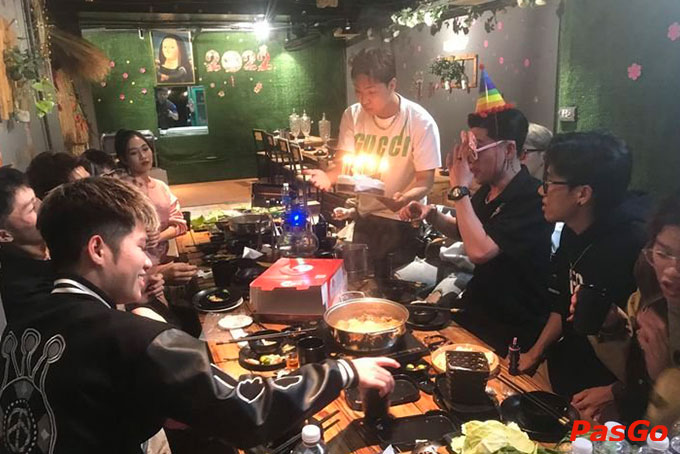 Điểm hẹn lý tưởng cho những dịp tụ họp, liên hoan, sinh nhật, cho những bữa ăn sum họp bên người thân, bạn bè