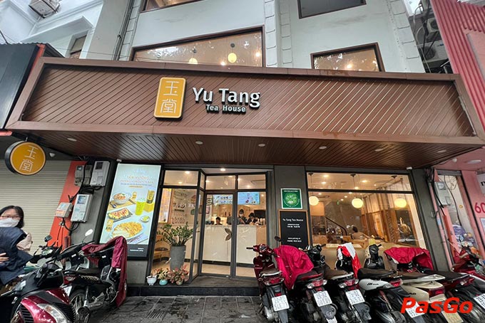 Nhà hàng Yu Tang tọa lạc tại số 62 Trần Đại Nghĩa, P. Đồng Tâm, Q. Hai Bà Trưng