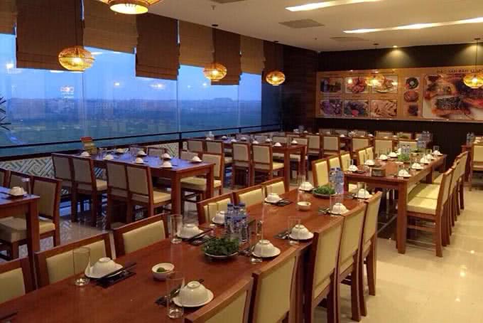 Nhà hàng rắn lệ mật Nguyễn Văn Dực Vincom Long Biên không gian 3