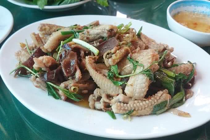 Nhà hàng rắn lệ mật Nguyễn Văn Dực Vincom Long Biên món ăn 4