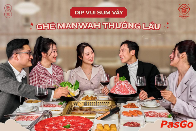Buffet lẩu 2 ngăn hot hit tại nhà hàng ngon Lạng Sơn Manwah