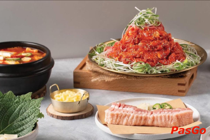 Thịt bò thượng hạng tại quán nướng Hàn Quốc GoGi House