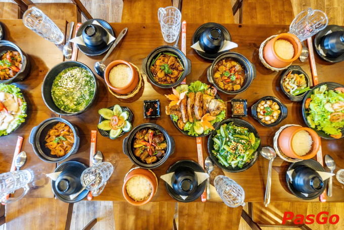 Menu hấp dẫn tại Vừng Ơi 