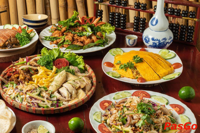 Thực đơn đa dạng với món ăn đậm đà tại Túy Tửu Lầu