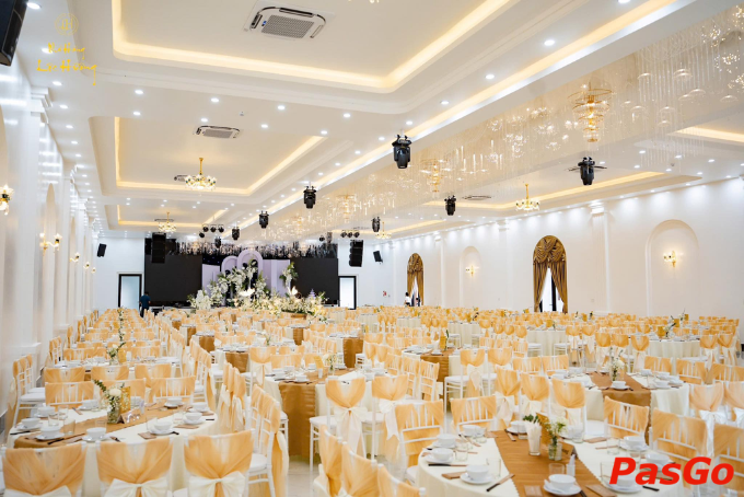 Không gian tiệc cưới tại nhà hàng Lộc Hương Palace ở Đông Hà Quảng Trị