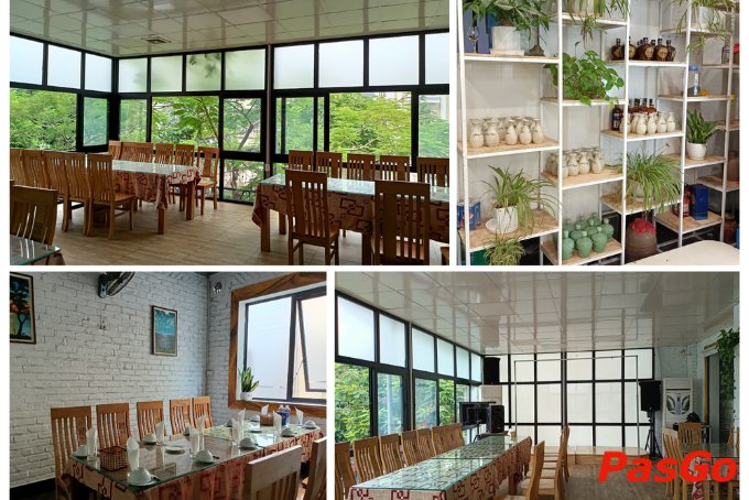 Không gian tổ chức tiệc sang trọng tại Ẩm Thực Hồng Hạc