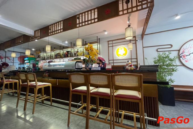 Không gian đậm chất Nhật Bản tại nhà hàng ở Long Xuyên - Sushi Sakura 