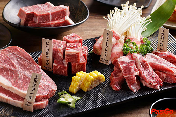 Menu đa dạng hấp dẫn tại quán ăn Aeon Mall Hà Đông