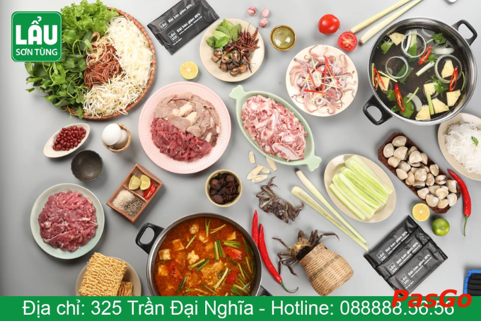 Lẩu ngon tại quán ăn gần Kinh tế Quốc dân
