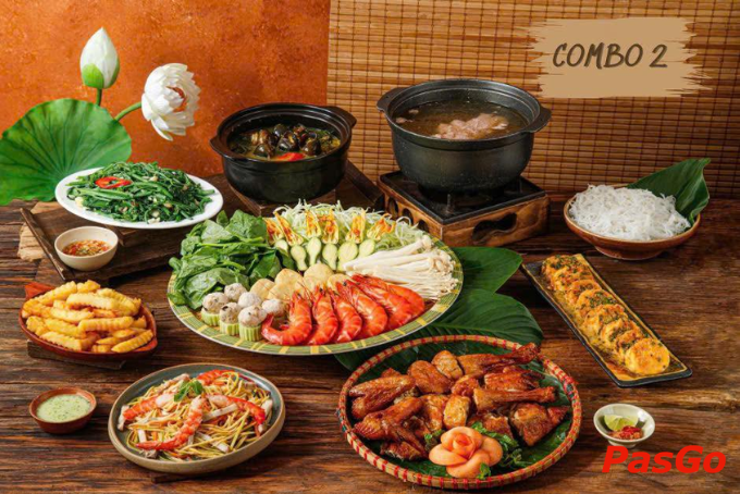 Combo cơm Việt hấp dẫn  tại Kim Kê Quán