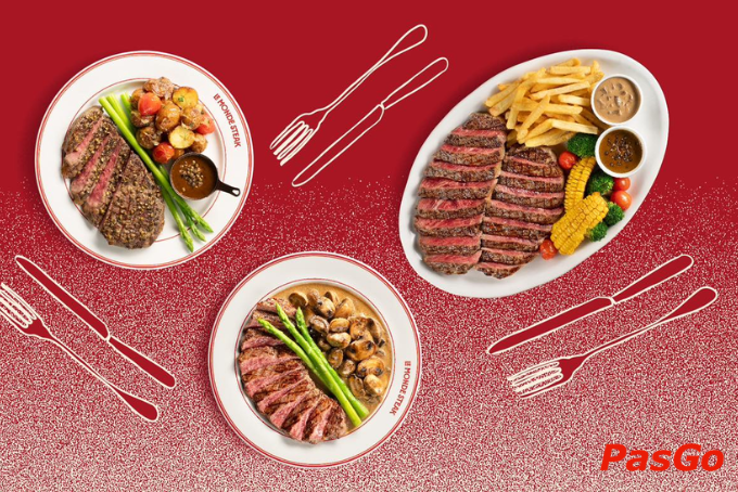 Steak kiểu Pháp tại nhà hàng Le Monde Steak Times City