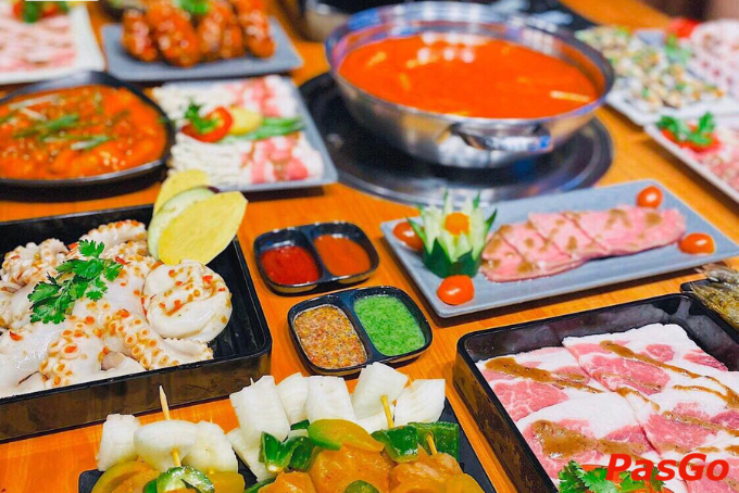 Buffet thịt nướng tại KimKook, lẩu kim chi Hàn Quốc