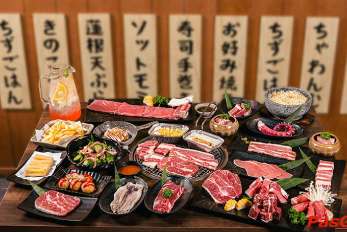 Buffet nướng mang hương vị xứ sở hoa anh đào tại Linh Đàm