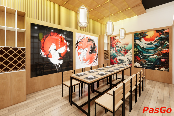 Không gian nhẹ nhàng, đậm chất Nhật 