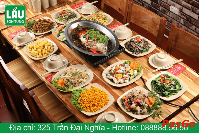 Món ngon hấp dân tại quán ăn Trần Đại Nghĩa - Lẩu Sơn Tùng