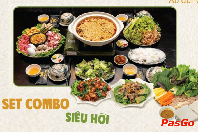 Nồi lẩu cua đồng ri&ecirc;u b&eacute;o ngậy topping đầy ắp hấp dẫn