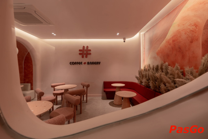 Không gian hiện đại sang chảnh tại Thang Coffee & Bakery