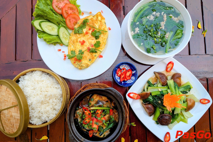 Món ăn truyền thống đạm vị tại quán cơm ngon Châu Đốc Bassac