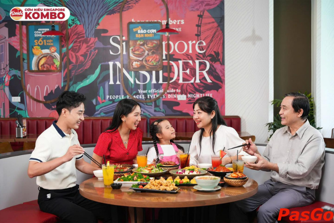 Kombo Thái Nguyên không gian hiện đại, thoáng sạch.