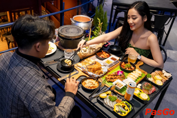 Các món ngon đa dạng tại quán nhậu ở Đà Lạt 11:11 Garden