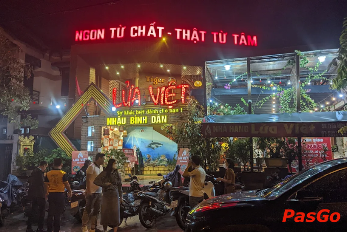 Quán nhậu Lửa Việt dành cho nhóm đông tụ họp 