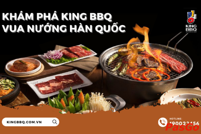 Buffet nướng Hàn tại King BBQ Long Xuyên