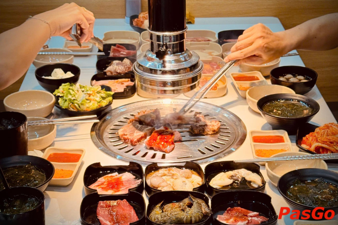Buffet thịt nướng tại quán nướng Long Xuyên RADO BBQ