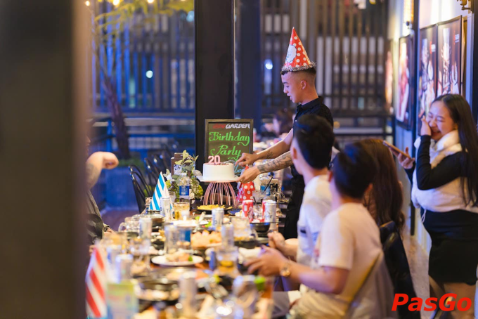 Tiệc sinh nhật tại BBQ Garden - quán nướng ngon Đà Lạt