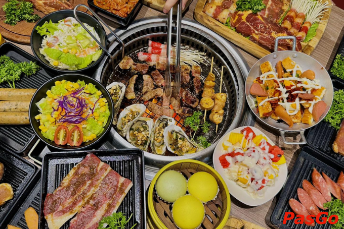 Combo buffet hấp dẫn với dimsum, thịt nướng và lẩu tại Deli 4B BBQ