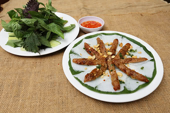 Bánh hỏi nem nướng Quán Ăn Ngon Phan Đình Phùng