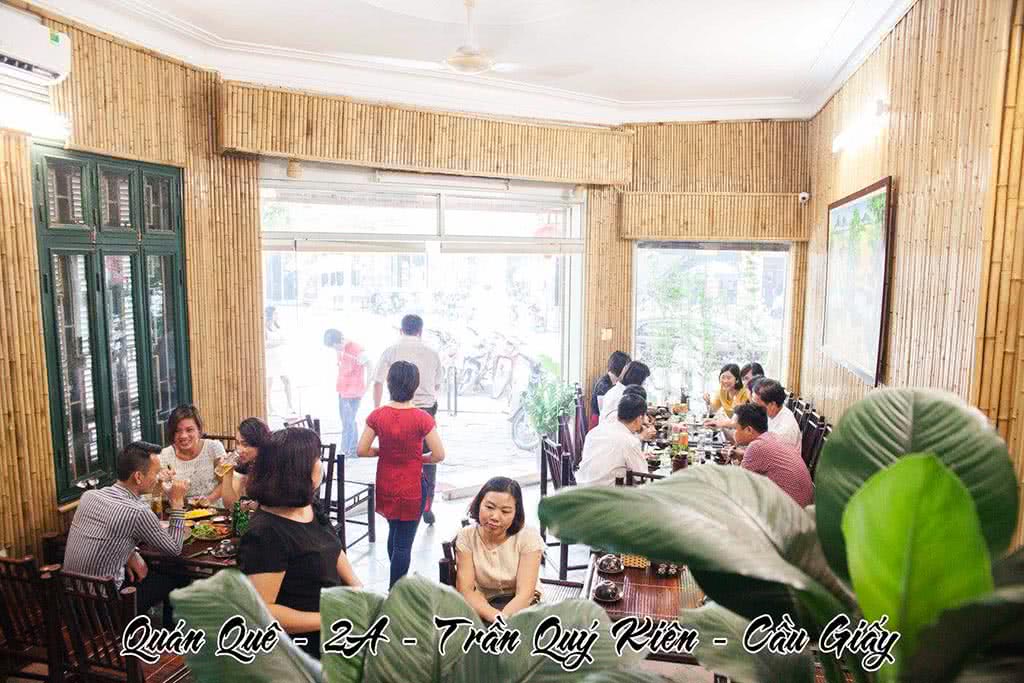 Quán Quê 2a Trần Quý Kiên không gian 2